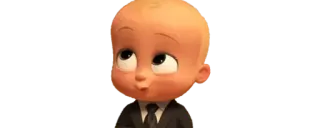 ✨ Boss Baby The Boss Baby bebè, completo, capo telegram sticker