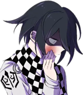 😶 Ouma Kokichi Danganronpa V3 애니메이션, 만화, 단간론파, 오우마, 코키치 telegram sticker