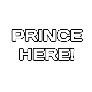 😎 PRINCE HERE! prince, ici, salutation, royauté whatsapp sticker