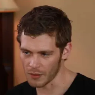 📰 Klaus Mikaelson The Vampire Diaries série tv, vampire, surnaturel, homme, portrait telegram sticker