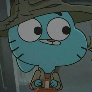 ❤️ Gumball The Amazing World of Gumball Cartoon, Lustig, Animation, Gumball, Katze, Figur, Humor whatsapp sticker