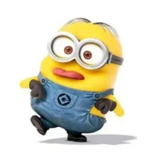 🤪 Minion kartun, minion, lucu, karakter, kuning telegram sticker