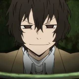 🍩 Osamu Dazai Bungou Stray Dogs Anime, Manga, Bungou Stray Dogs, Osamu Dazai telegram sticker