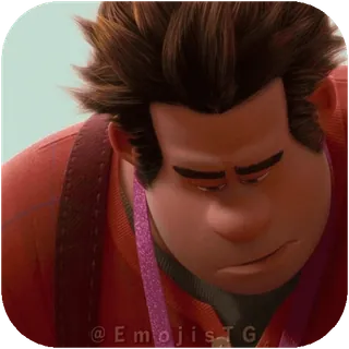 💛 Wreck-It Ralph туполобику telegram sticker