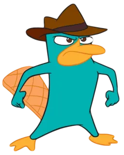 Agent P V2 telegram stickers