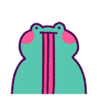 oh_my_frog telegram stickers