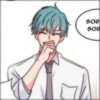 🎸 SORRY 만화, 애니메이션, 미안, 사과, 캐릭터 telegram sticker