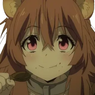 Raphtalia (by @DanVeliar) whatsapp stickers