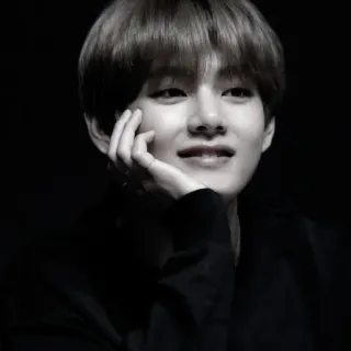 ❌ V K-pop, BTS, V, Певец, Айдол, Корейский, Музыка whatsapp sticker