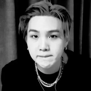 🕸 SUGA K-POP, 音楽, 歌手, SUGA, BTS telegram sticker