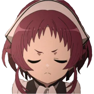 ☹️ Anime, Nhân vật, Tức giận, Dễ thương telegram sticker