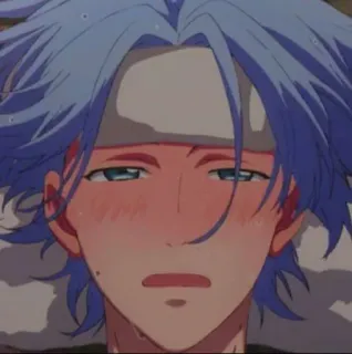 💎 anime, manga, character, blushing telegram sticker
