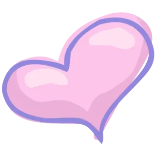 💓 сердце, любовь, милый, розовый, пастельный telegram sticker