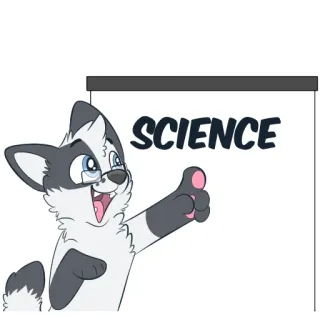 🧬 SCIENCE 科学, 動物, 教育, 漫画 telegram sticker