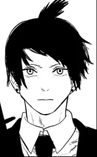 🌫 Aki Hayakawa Chainsaw Man Aki Hayakawa, Chainsaw Man, Anime, Manga, Personnage, Illustration whatsapp sticker
