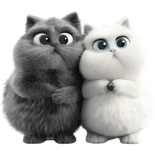 🥹 кот, милый, животные, мультфильм, пушистый telegram sticker