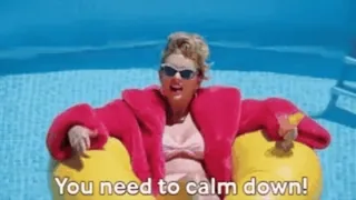 🌈 You need to calm down! calme-toi, taylor swift, piscine, détente telegram sticker