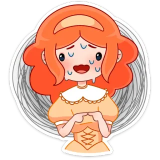Леди Ольга :: @stickroom whatsapp stickers