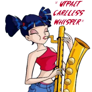 🎷 VITPAET
CARELESS
WHISPER Hoạt hình, Saxophone, Âm nhạc, Careless Whisper, Nhạc cụ telegram sticker