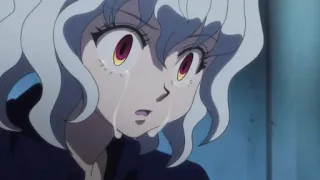 😖 Neferpitou Hunter x Hunter animé, pleurer, larmes, triste, neferpitou whatsapp sticker