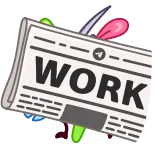 😵 komar, kreskówka, owad, zwierzę, robak telegram sticker