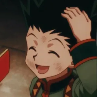 🍺 Gon Freecss Hunter x Hunter Anime, Manga, Gon Freecss, Hunter x Hunter, Sonrisa, Feliz telegram sticker