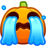 Halloween Team Emoji telegram emojis 😭
