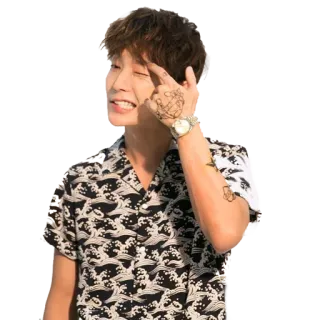 😬 man, middle finger, offensive, gesture, person, shirt, wavy pattern telegram sticker