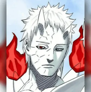 ⚫️ Obito Uchiha Naruto anime, manga, obito, uchiha, cattivo, mascherato, sharingan telegram sticker