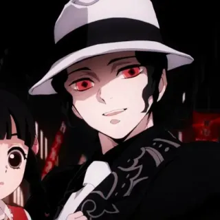 🩸 Muzan Kibutsuji Demon Slayer Anime, Demônio, Vilão, Mangá, Terror telegram sticker