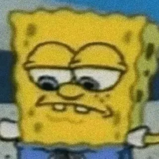 🧽 Spongebob spongebob, hoạt hình, meme, hài hước, nhân vật telegram sticker