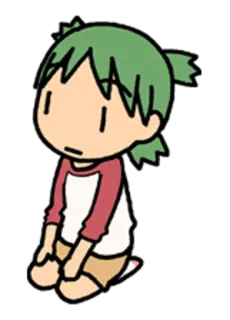 😐 애니메이션, 만화, 소녀, 캐릭터, 애니, 아이 telegram sticker