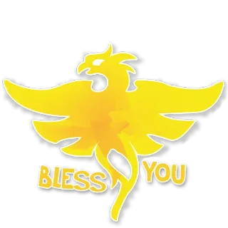 🤧 BLESS YOU phoenix, burung, api, berkah, kamu telegram sticker