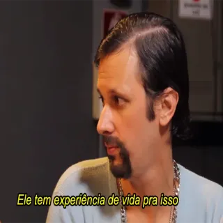 🕺 Ele tem experiência de vida pra isso telegram sticker