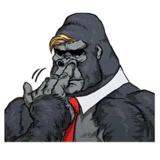 clerkgorilla whatsapp stickers