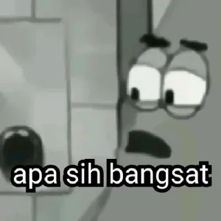 🏃 apa sih bangsat whatsapp sticker