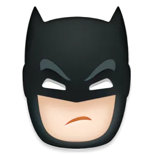 🦇 Batman Batman, Super-héros, Comics, DC Comics, Dessin animé, Chevalier noir telegram sticker