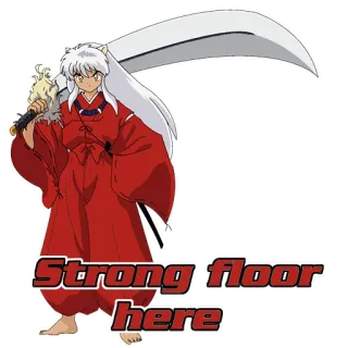 InuYasha @cryptologgos whatsapp stickers