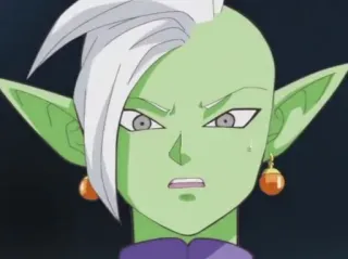 😥 Zamasu Dragon Ball Super Zamasu, Anime, Dragon Ball Super, Karakter, Penjahat telegram sticker