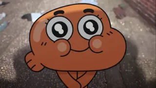 🥰 Darwin Watterson The Amazing World of Gumball kartun, lucu, animasi, ikan, karakter whatsapp sticker