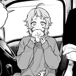 🍔 Manga, Cibo, Mangiare, Auto, Anime telegram sticker