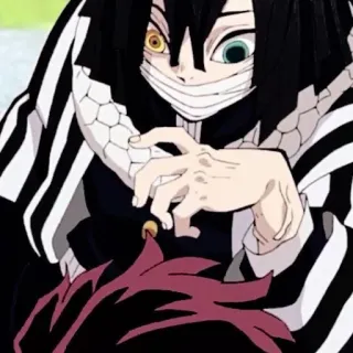 📓 Uzui Tengen Demon Slayer Anime, Personaggio, Uzui Tengen, Demon Slayer, Manga telegram sticker