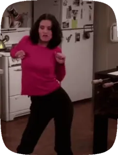 💃 Monica Geller Friends telegram sticker
