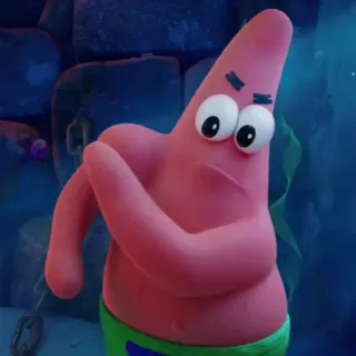 🐙 Patrick Star Patrick, Spongebob, cartoon, nickelodeon, animated, starfish, funny telegram sticker