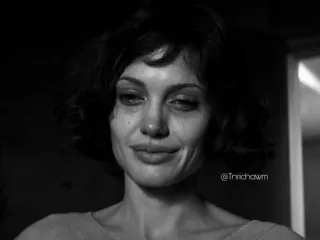 🗞 @Tnrichawm celebrity, actress, portrait, woman, black and white telegram sticker