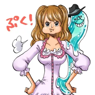 😠 ぷく! Anime, Ragazza, Cartone animato, Arrabbiato/a, Broncio telegram sticker