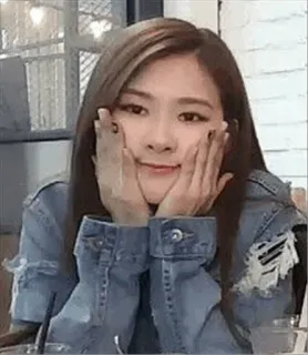 🌙 Rose Rose, Blackpink, K-Pop, 가수, 귀여운, 웃는, 아시아인, 여자 telegram sticker