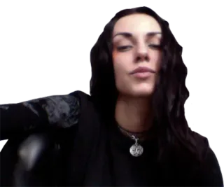 😊 mulher, gesto, dedo do meio, ofensivo, retrato telegram sticker