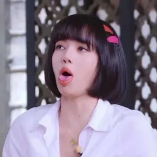 🤮 Lisa kpop, singer, blackpink, lisa, idol, woman telegram sticker