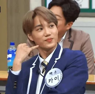 🌑 Kai 엑소 카이 kpop, exo, idol, südkorea, sänger, boyband telegram sticker
